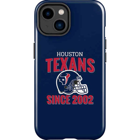 NFL Houston Texans Helmet iPhone 15 Impact Case
