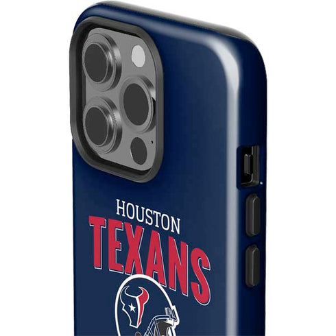 NFL Houston Texans Helmet iPhone 15 Pro Impact Case