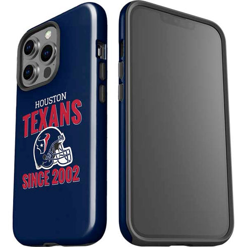 NFL Houston Texans Helmet iPhone 15 Pro Impact Case