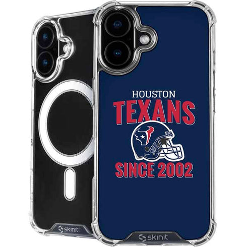NFL Houston Texans Helmet iPhone 16 MagSafe Case