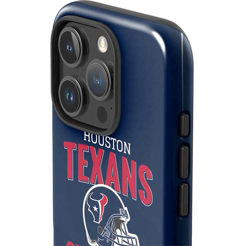 NFL Houston Texans Helmet iPhone 16 Pro Impact Case