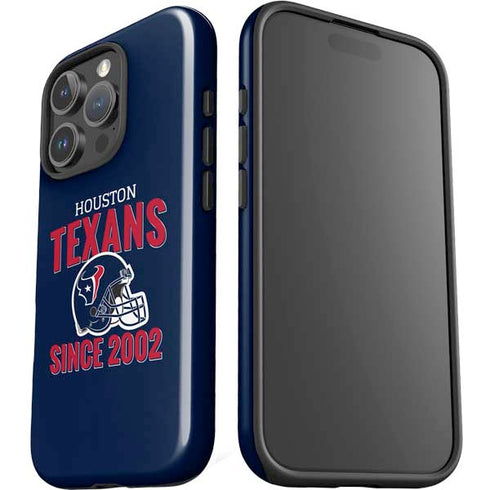 NFL Houston Texans Helmet iPhone 16 Pro Impact Case