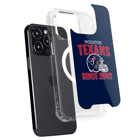 NFL Houston Texans Helmet iPhone 16 Pro Max MagSafe Case