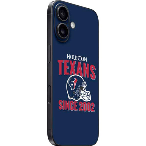 NFL Houston Texans Helmet iPhone 16 Skin