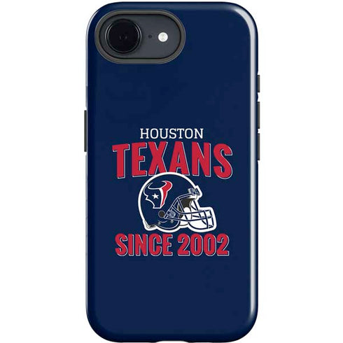 NFL Houston Texans Helmet iPhone 16e Impact Case