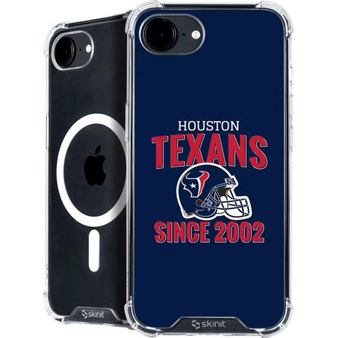NFL Houston Texans Helmet iPhone 16e MagSafe Case