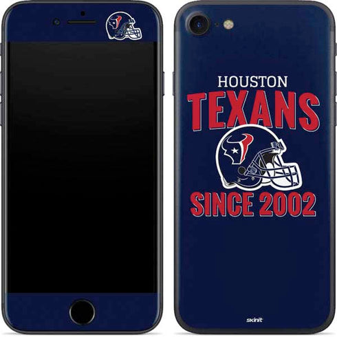 NFL Houston Texans Helmet iPhone 8 Skin