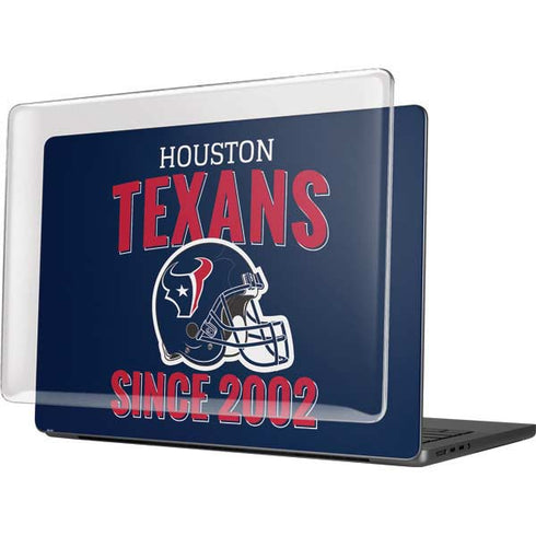 NFL Houston Texans Helmet MacBook Pro 14in (2021-24) Case plus Skin