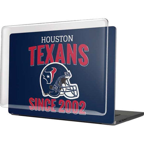 NFL Houston Texans Helmet MacBook Cases
