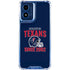 NFL Houston Texans Helmet Moto G Play 4G (2024) Clear Case