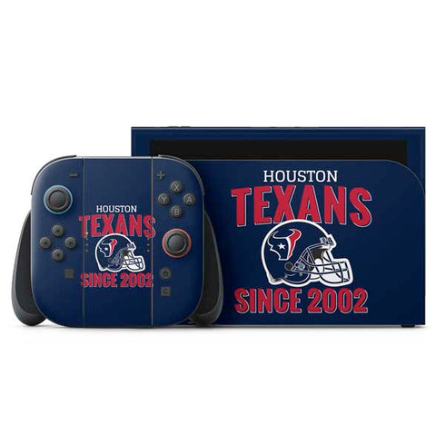NFL Houston Texans Helmet Nintendo Skins