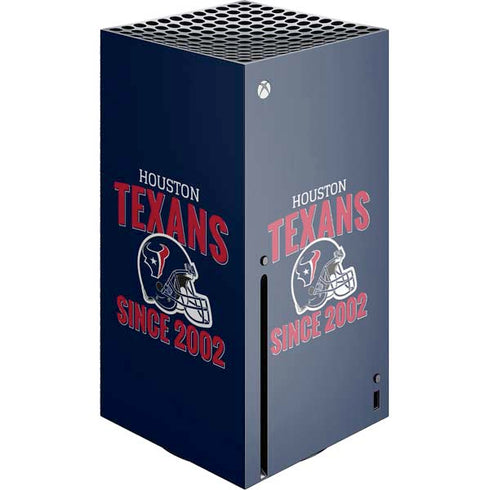 NFL Houston Texans Helmet Xbox Series X Skins