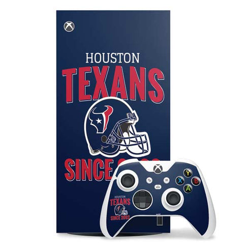 NFL Houston Texans Helmet Xbox Series X Skins