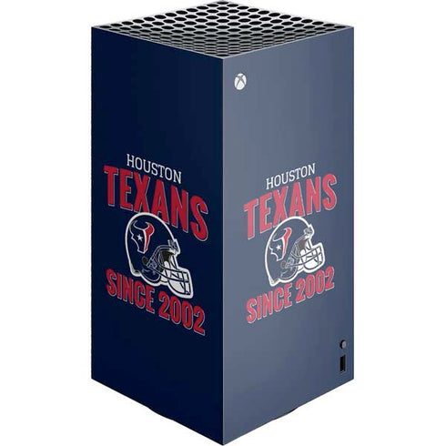 NFL Houston Texans Helmet XBox Series X Digital Edition Console Skin