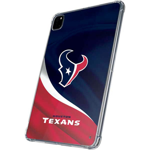NFL Houston Texans iPad Pro 11in (2024) Clear Case
