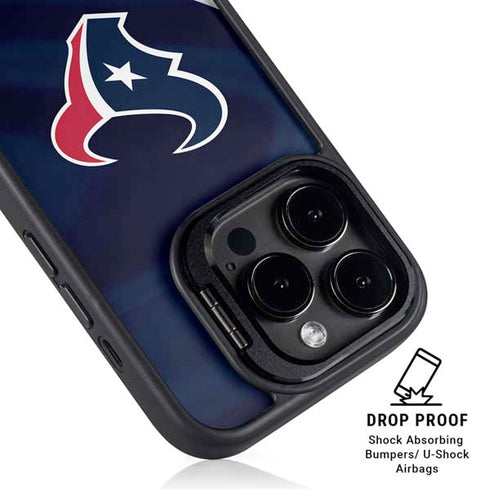 NFL Houston Texans iPhone 13 Pro Max Kickstand Case