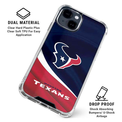 NFL Houston Texans iPhone 15 Clear Case