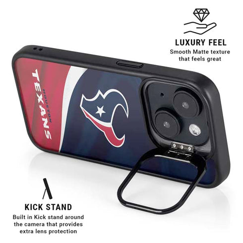 NFL Houston Texans iPhone 15 Kickstand Case