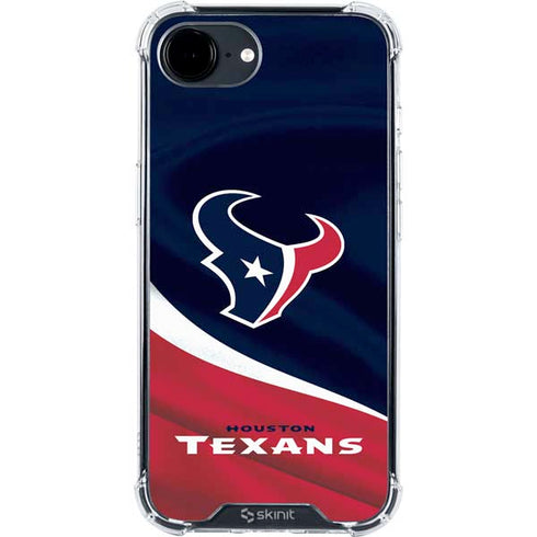 NFL Houston Texans iPhone 16e Clear Case