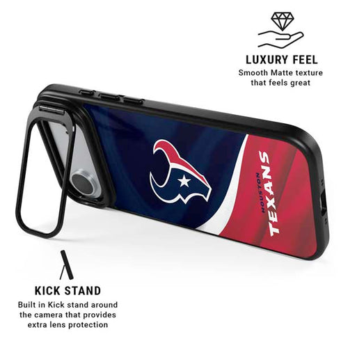 NFL Houston Texans iPhone 17 Air Kickstand Case