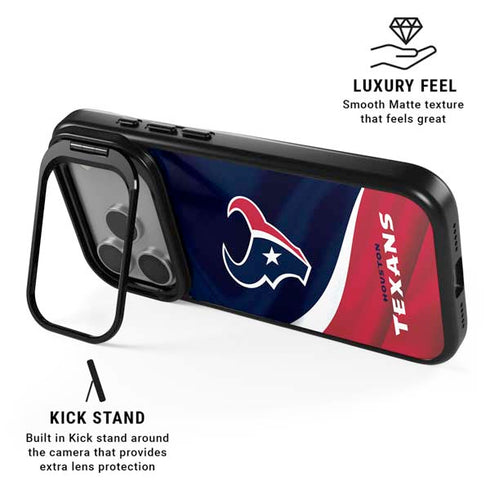 NFL Houston Texans iPhone 17 Pro Max Kickstand Case