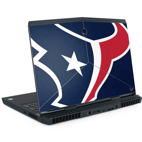 NFL Houston Texans Large Logo Dell Alienware Skin