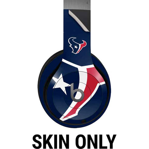 NFL Houston Texans Large Logo Beats Solo 4 Wireless Headphones Skin