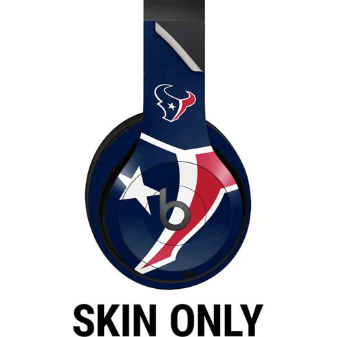 NFL Houston Texans Large Logo Beats Studio Pro Wireless Headphones Skin