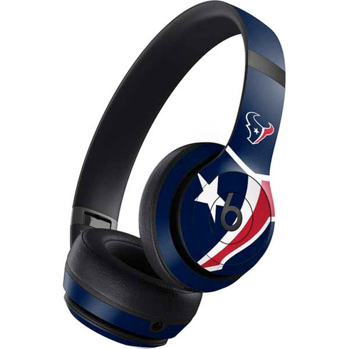NFL Houston Texans Large Logo Beats Studio Pro Wireless Headphones Skin