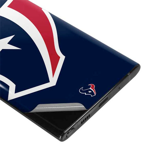 NFL Houston Texans Large Logo Galaxy Note 10 Plus Skin