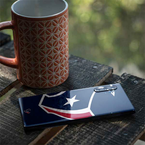 NFL Houston Texans Large Logo Galaxy Note 10 Plus Skin