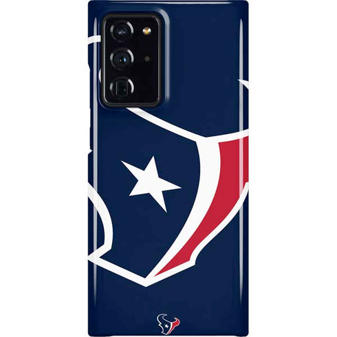 NFL Houston Texans Large Logo Galaxy Cases
