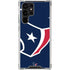 NFL Houston Texans Large Logo Galaxy S23 Ultra Clear Case