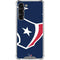 NFL Houston Texans Large Logo Galaxy S24 FE Clear Case