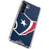 NFL Houston Texans Large Logo Galaxy S24 FE Clear Case