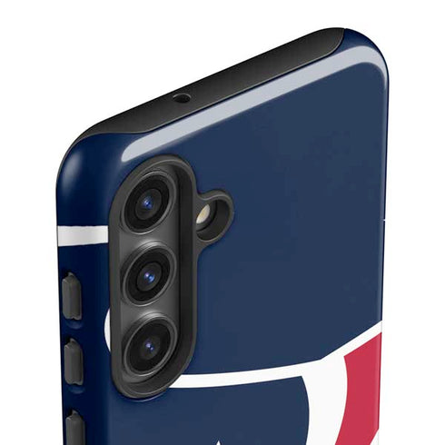 NFL Houston Texans Large Logo Galaxy S25 Impact Case