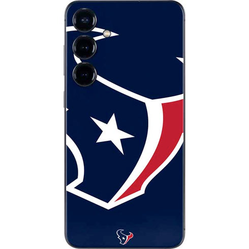 NFL Houston Texans Large Logo Galaxy S24 Plus Skin