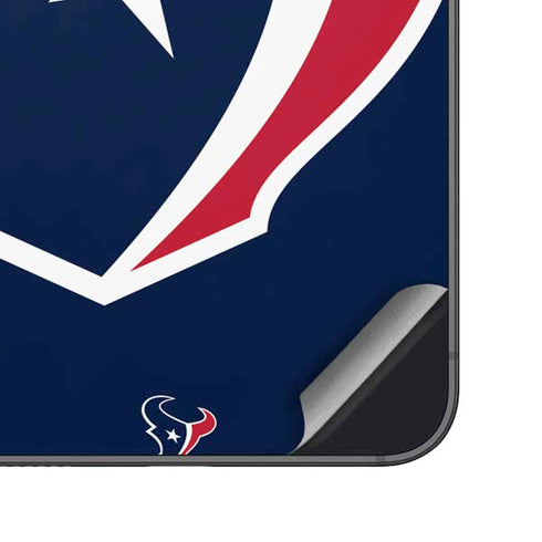 NFL Houston Texans Large Logo Galaxy S25 Plus Skin