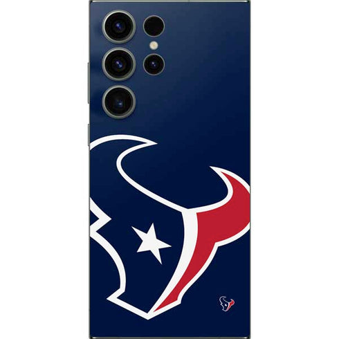 NFL Houston Texans Large Logo Galaxy S24 Ultra Skin