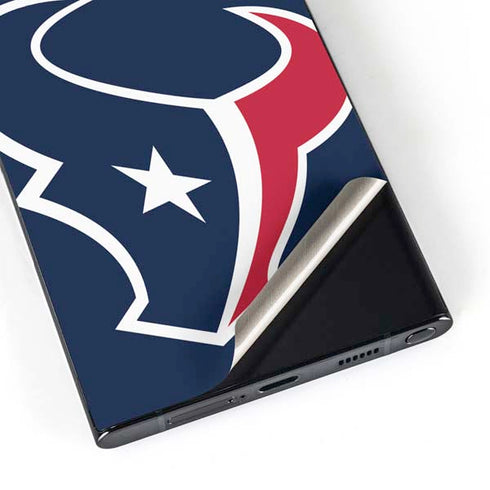 NFL Houston Texans Large Logo Galaxy S24 Ultra Skin