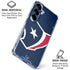 NFL Houston Texans Large Logo Galaxy S25 Clear Case