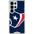 NFL Houston Texans Large Logo Galaxy S25 Ultra Clear Case