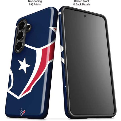 NFL Houston Texans Large Logo Galaxy S26 Impact Case