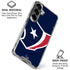 NFL Houston Texans Large Logo Galaxy S26 Plus Clear Case
