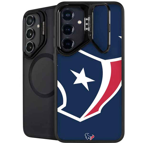 NFL Houston Texans Large Logo Galaxy S26 Plus Kickstand Case
