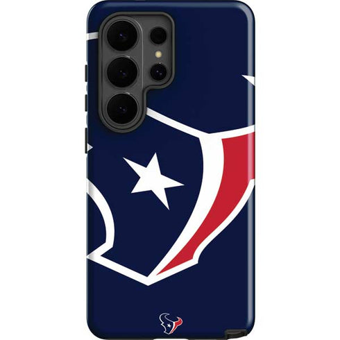 NFL Houston Texans Large Logo Galaxy S26 Ultra Impact Case