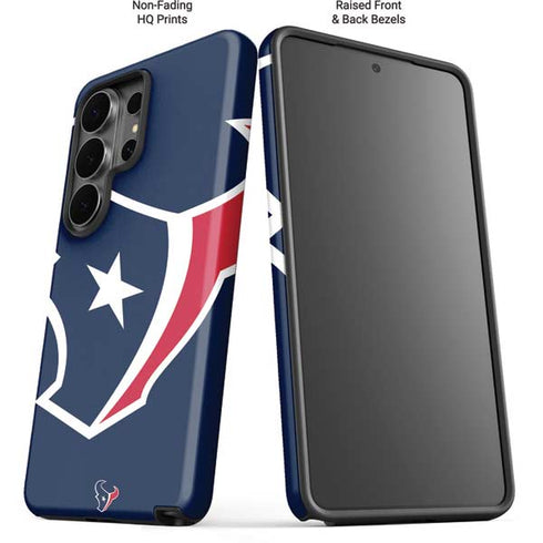 NFL Houston Texans Large Logo Galaxy S26 Ultra Impact Case