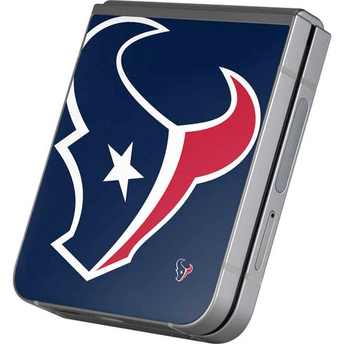 NFL Houston Texans Large Logo Galaxy Z Flip6 Skin