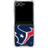 NFL Houston Texans Large Logo Galaxy Z Flip7 Clear Case