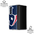 NFL Houston Texans Large Logo Galaxy Z Fold7 Clear Case